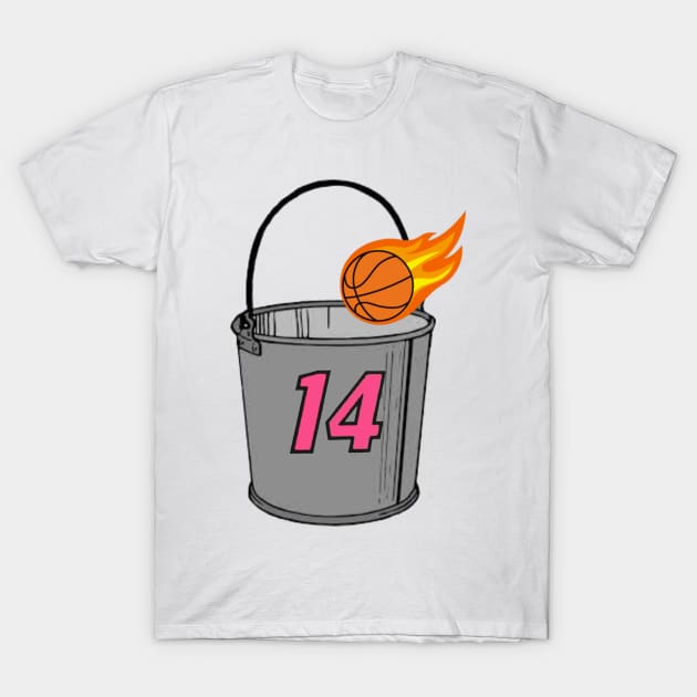 Tyler Herro Bucket T-Shirt by Pretty Good Shirts